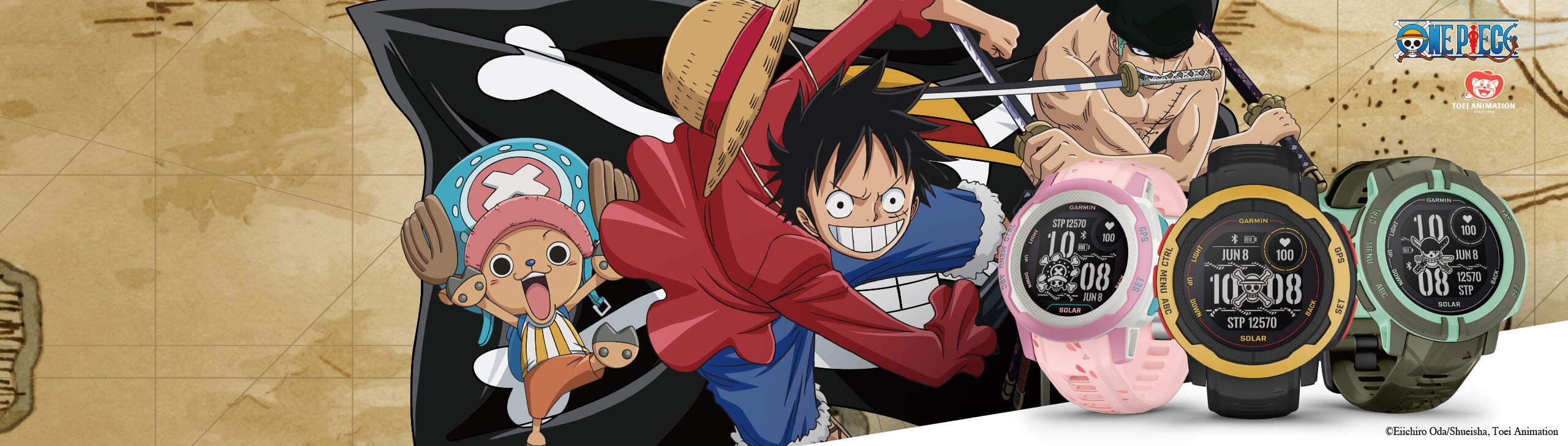 Instinct 2 Solar - ONE PIECE Limited Edition