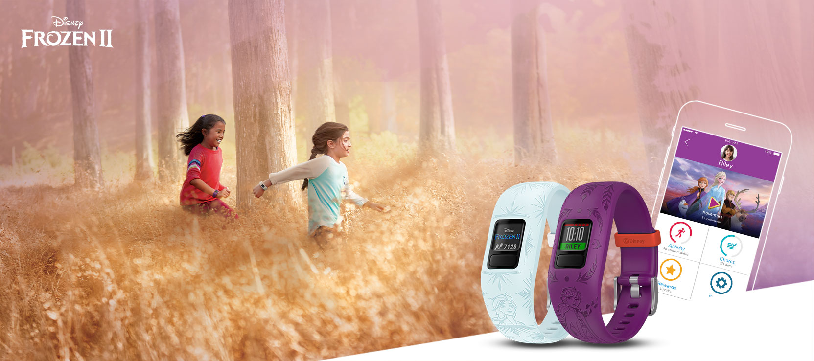 Disney Frozen 2 vívofit jr. 2 - kids fitness tracker