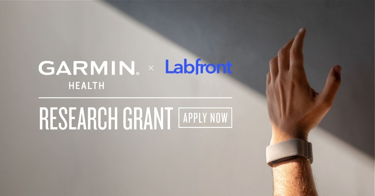 [20261016]2026 Labfront x Garmin Health 研究資助計劃