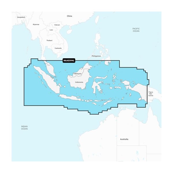 印尼與馬來西亞 - 海圖