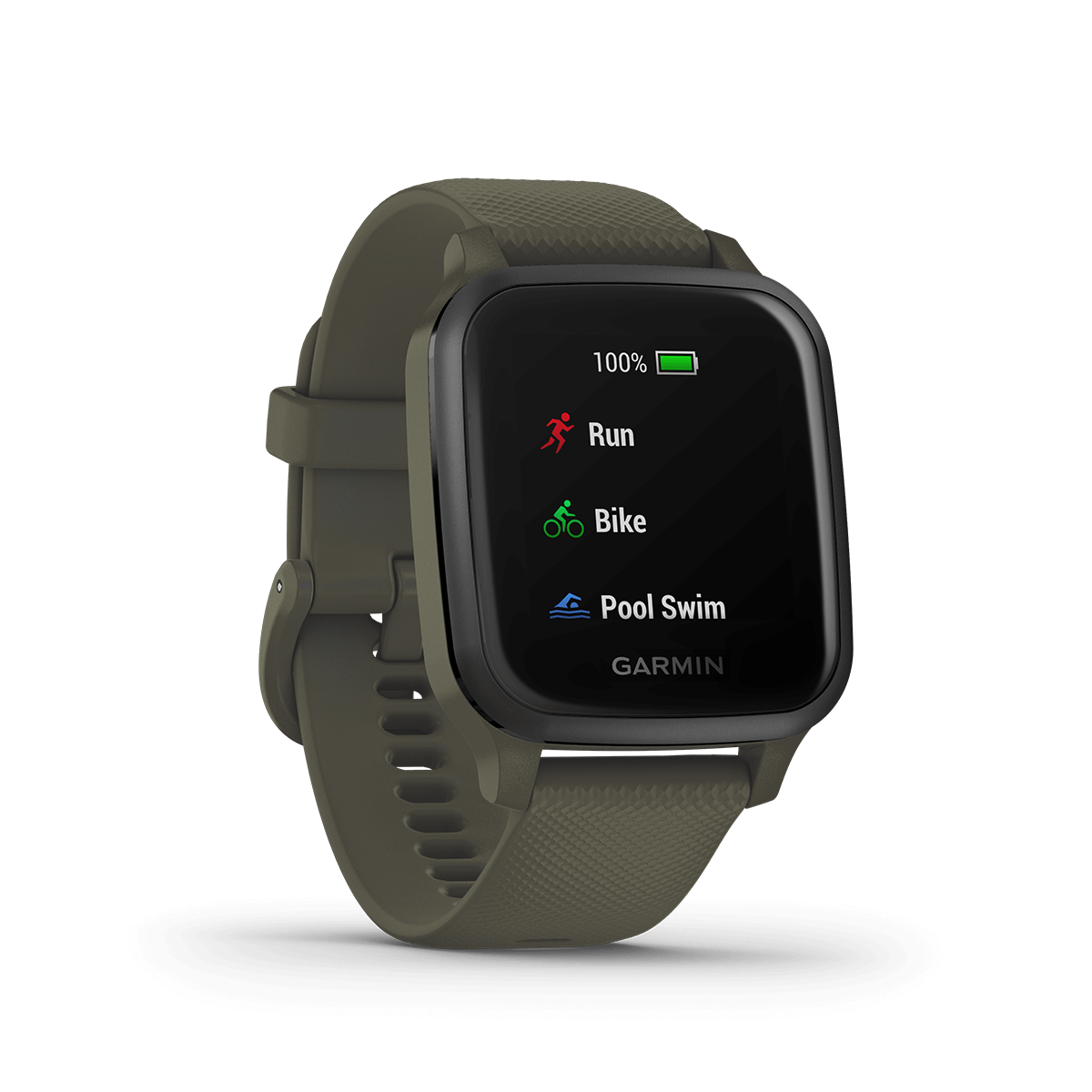 Garmin Venu Sq Music GPS Smartwatch - Renewed Premium With 6-Day Battery & Touchscreen
