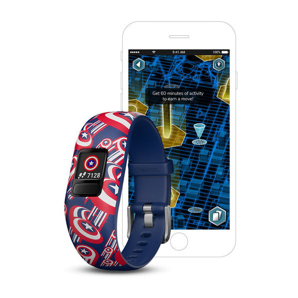 captain america garmin vivofit jr 2