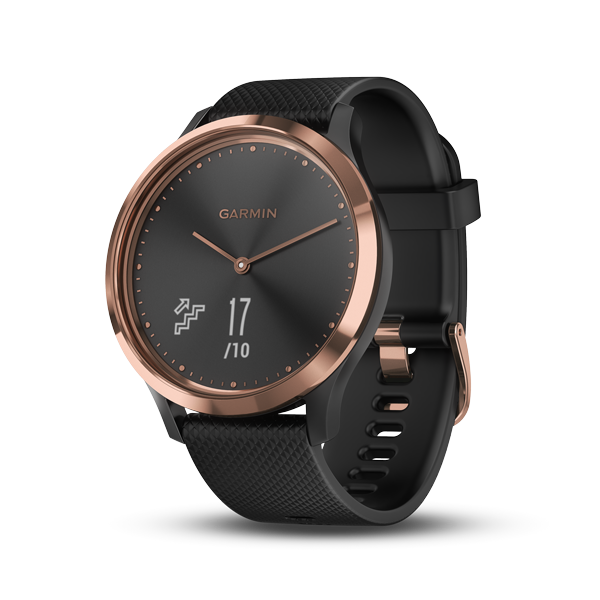 garmin vivomove smartwatch rose gold