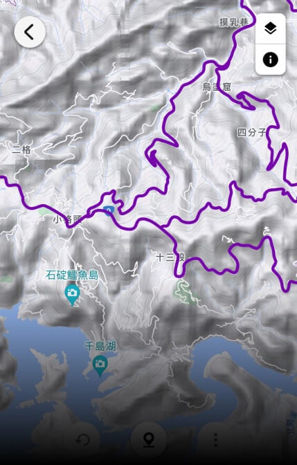 Garmin Connect App 規劃路線 熱區地圖