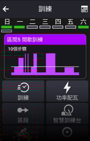 Garmin Connect App 每日訓練建議