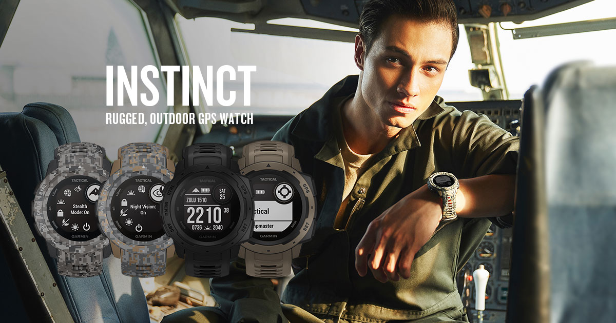 stealth mode garmin instinct